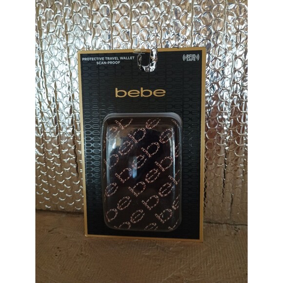 Bebe Animal Print RFID Safe Hardcase Wallet - Picture 1 of 2